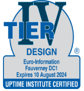 Tier IV Design Euro-Information Fauverney DC1 Expires 10 August 2024 Uptime Institute certified
